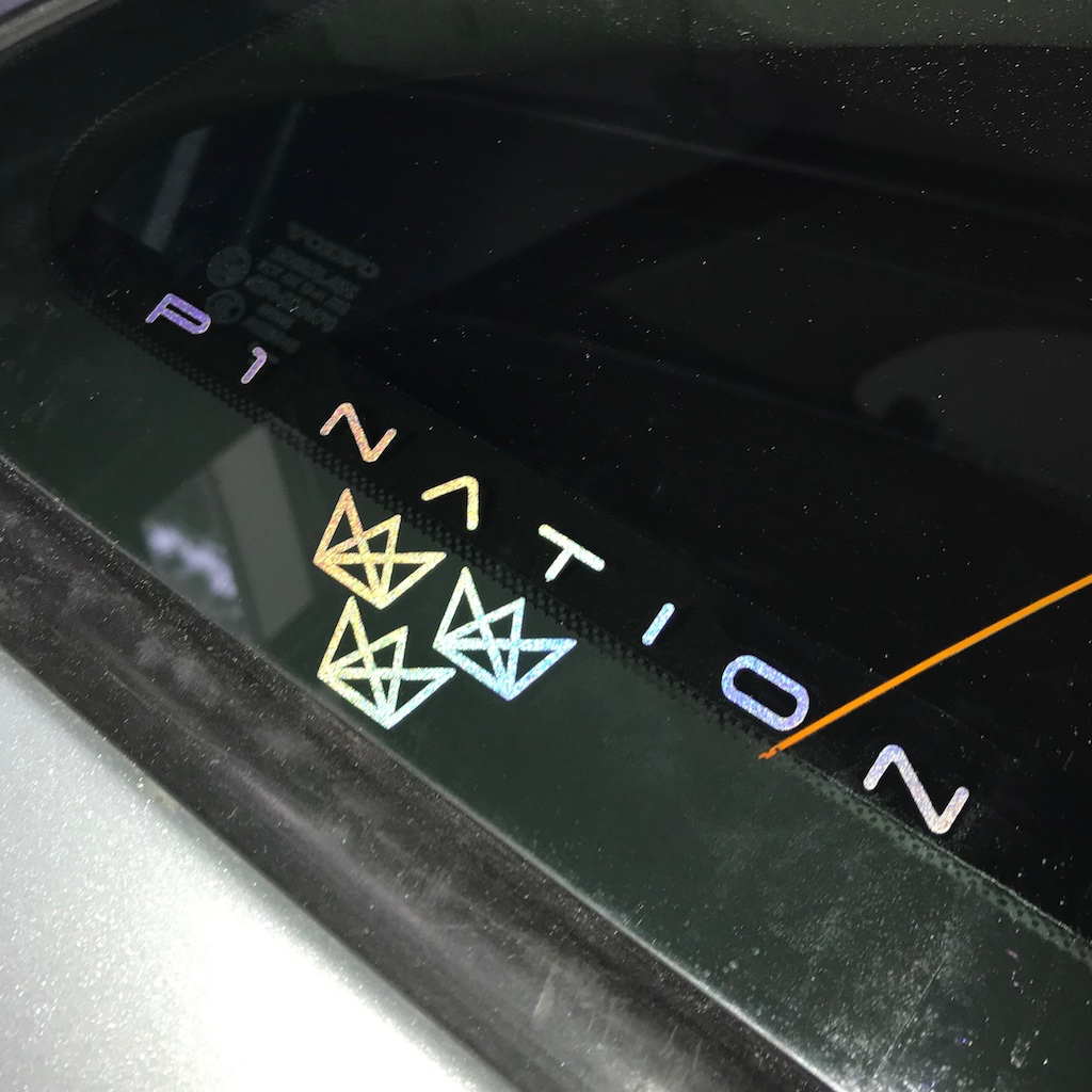 P1 Nation Decal Volvo C30 S40 V50 C70
