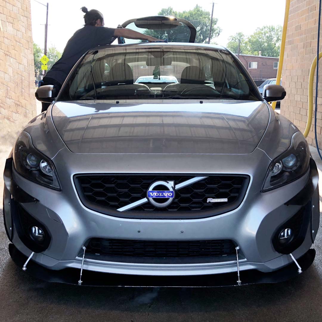 BoulderC30 Volvo T5 Swedish Flag Engine Cover